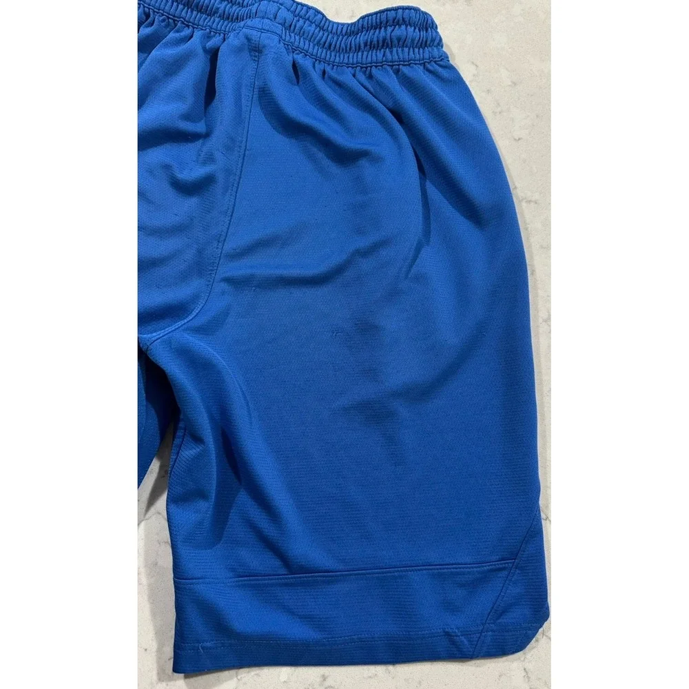 Nike Mens Small Blue Dri-FIT Athletic Gym Training Shorts AJ3914-480